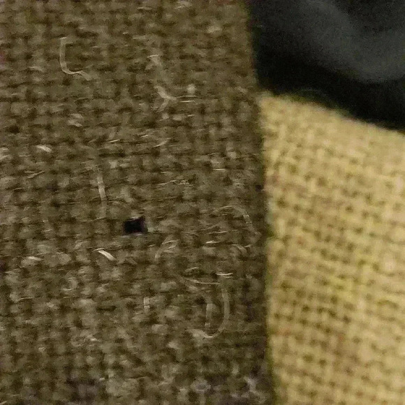 OLGA FISCH FOLKLORE ECUADOR BURLAP WOOL EMBROIDERED OVERSIZED KIMONO JACKET - Picture 14 of 15